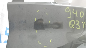 Bare rear bumper, lower part, Audi Q3 83A 19-23 S-Line, graphite, scratches, pressed, crack