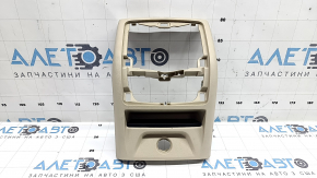 Rear center console trim for BMW X3 G01 18-21 beige, scratches