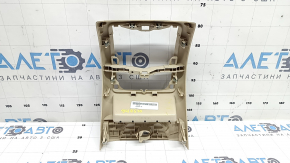 Rear center console trim for BMW X3 G01 18-21 beige, scratches