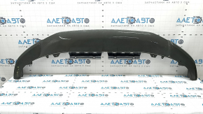 Audi Q3 83A 19-23 S-Line front bumper lip, graphite LX7G, worn, scratches, broken fasteners