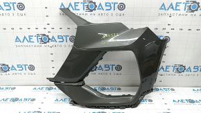 Front bumper, bare left, Audi Q3 83A 20-23 without Park Assist, S-Line, graphite