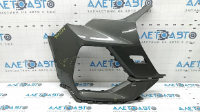 Bare front right bumper for Audi Q3 83A 20-23 without Park Assist, S-Line, without plug, graphite, scratches