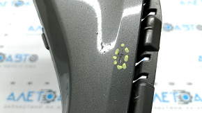 Bare front right bumper for Audi Q3 83A 20-23 without Park Assist, S-Line, without plug, graphite, scratches