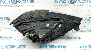 Left front headlight assembly for Audi Q3 83A 19-25 LED with signature DRL, sand