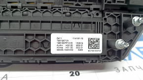 Climate control and audio control BMW X3 G01 18-21 with heating, without ventilation, with a disc drive