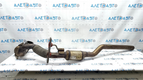 Audi Q3 83A 19-25 2.0T exhaust pipe with catalytic converters and bracket