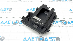 Audi Q3 F3 19-25 center console pocket for wireless charging, black