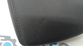 Audi Q3 83A 19-25 armrest, black leather with black stitching, backstitching