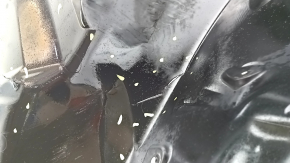 Front left rear fender liner BMW X3 G01 18-24, cracks, wear, tear of fastening