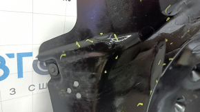Front left rear fender liner BMW X3 G01 18-24, cracks, wear, tear of fastening