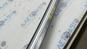 Right longitudinal roof rail for BMW X3 G01 18-24 chrome, glued
