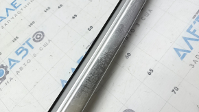 Left longitudinal roof rail for BMW X3 G01 18-24 chrome, glued