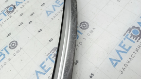 Left longitudinal roof rail for BMW X3 G01 18-24 chrome, glued