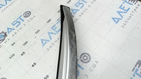 Left longitudinal roof rail for BMW X3 G01 18-24 chrome, glued