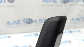 Audi Q3 83A 19-25 black front outer door sill trim with backlight, S-Line, chrome, worn