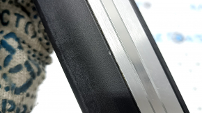 Audi Q3 83A 19-25 black front outer door sill trim with backlight, S-Line, scratches