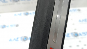Audi Q3 83A 19-25 black front outer door sill trim with backlight, S-Line, scratches