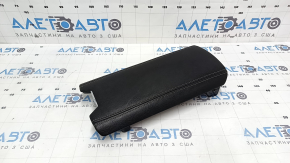 Lincoln MKZ 13-16 center console armrest, black leather, dented