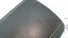 Lincoln MKZ 13-16 center console armrest, black leather, dented