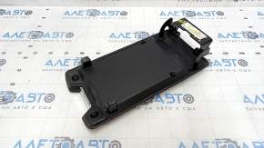 Lincoln MKZ 13-16 center console armrest, black leather, dented
