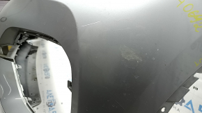 Bare front bumper BMW X3 G01 18-21 for parking sensors, without a camera, silver, broken, sand, broken fasteners