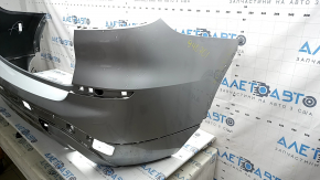 Bare rear bumper for BMW X3 G01 18-21 X-Line with parking sensors, without towbar, silver