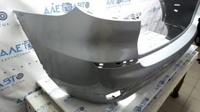 Bare rear bumper for BMW X3 G01 18-21 X-Line with parking sensors, without towbar, silver