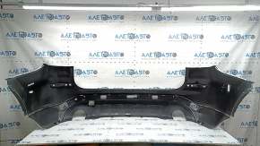 Bare rear bumper for BMW X3 G01 18-21 X-Line with parking sensors, without towbar, silver