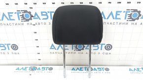 Audi Q3 83A 19-25 driver's seat headrest, black leather with black stitching