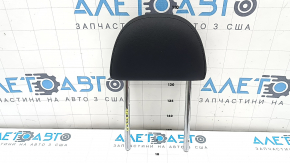 Rear left headrest, 2nd row, Audi Q3 83A 19-25, black leather with black stitching