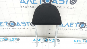 Rear left headrest, 2nd row, Audi Q3 83A 19-25, black leather with black stitching