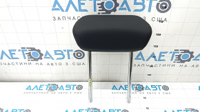 Rear center headrest, 2nd row, Audi Q3 83A 19-25, black leather with black stitching