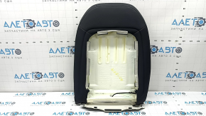 Audi Q3 83A 19-25 driver's seat back upholstery, black leather with black stitching, heated, dry-cleanable