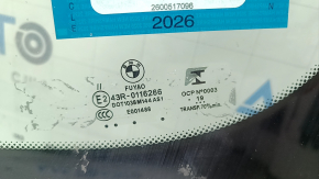 BMW X3 G01 18-21 windshield with rain sensor and camera, heated cameras, FUYAO, sand