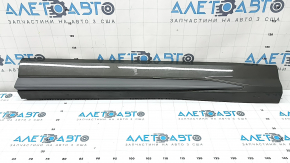 Lower front right door trim for Audi Q3 83A 19-23 S-Line, gray molding, broken fastener