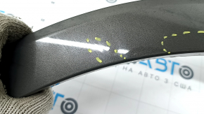 Front left fender arch trim for Audi Q3 83A 19-25 graphite, dents
