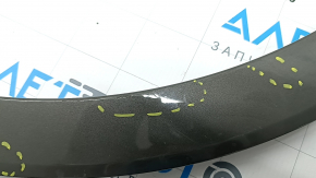 Front left fender arch trim for Audi Q3 83A 19-25 graphite, dents