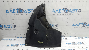 Front left fender liner, front part of BMW X3 G01 18-21, cracks