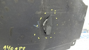 Front left fender liner, front part of BMW X3 G01 18-21, cracks