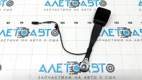 Audi Q3 83A 19-25 passenger seat belt latch, black, with sensor