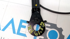 Audi Q3 83A 19-25 passenger seat belt latch, black, with sensor