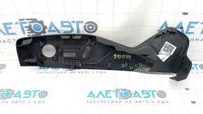 Right passenger seat trim for Audi Q3 83A 19-25, black, scratched