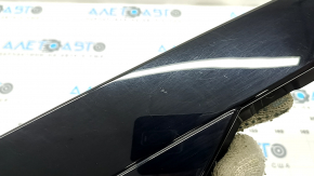 Rear right side door trim for Audi Q3 83A 19-25, gloss black, scratches