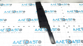 Front right side door trim for Audi Q3 83A 19-25, glossy black, scratches