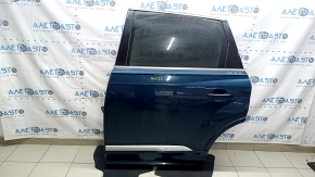 Rear left door assembly for Audi Q7 16-26 aluminum, keyless, quattro, blue LV5Z