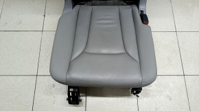 Rear seats, 2nd row, right, Audi Q7 20-24, gray leather, heated, dry-cleanable