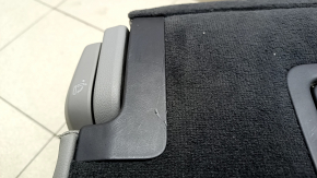 Rear seats, 2nd row, right, Audi Q7 20-24, gray leather, heated, dry-cleanable