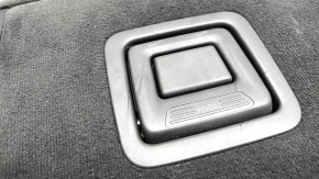 Rear seats, 2nd row, right, Audi Q7 20-24, gray leather, heated, dry-cleanable