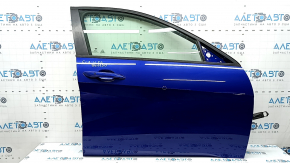 Front right door assembly Hyundai Elantra 21-23 Keyless, blue YP5, butt