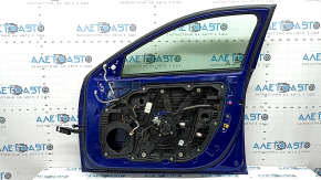 Front right door assembly Hyundai Elantra 21-23 Keyless, blue YP5, butt
